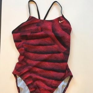 Nike one piece swim suit